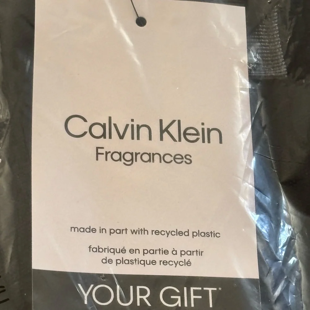 Calvin Klein Fragrances Black Gift Duffle [NWT]